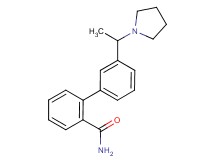 3'-(1-pyrrolidin-1-ylethyl)biphenyl-2-carboxamide