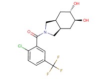 (3aR*,5S*,6S*,7aS*)-2-[2-chloro-5-(trifluoromethyl)benzoyl]octahydro-1H-isoindole-5,6-diol