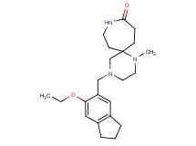 4-[(6-ethoxy-2,3-dihydro-1H-inden-5-yl)methyl]-1-methyl-1,4,9-triazaspiro[5.6]dodecan-10-one