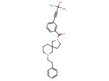 2-methyl-4-(3-{[7-(2-phenylethyl)-2,7-diazaspiro[4.5]dec-2-yl]carbonyl}phenyl)-3-butyn-2-ol