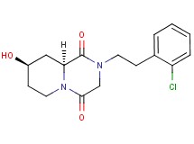 (8R*,9aS*)-2-[2-(2-chlorophenyl)ethyl]-8-hydroxytetrahydro-2H-pyrido[1,2-a]pyrazine-1,4(3H,6H)-dione