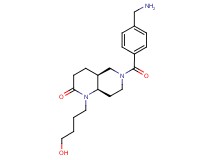 rel-(4aS,8aR)-6-[4-(aminomethyl)benzoyl]-1-(4-hydroxybutyl)octahydro-1,6-naphthyridin-2(1H)-one hydrochloride