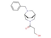 3-[(1R*,5R*)-6-benzyl-3,6-diazabicyclo[3.2.2]non-3-yl]-3-oxopropan-1-ol