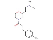 N,N-dimethyl-2-{4-[3-(4-methylphenyl)propanoyl]-2-morpholinyl}ethanamine