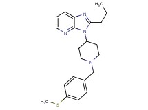 3-{1-[4-(methylthio)benzyl]-4-piperidinyl}-2-propyl-3H-imidazo[4,5-b]pyridine