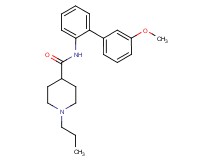 N-(3'-methoxy-2-biphenylyl)-1-propyl-4-piperidinecarboxamide