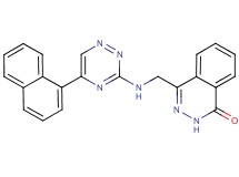 4-({[5-(1-naphthyl)-1,2,4-triazin-3-yl]amino}methyl)-1(2H)-phthalazinone