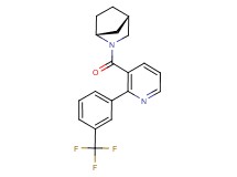 (1R*,4S*)-2-({2-[3-(trifluoromethyl)phenyl]pyridin-3-yl}carbonyl)-2-azabicyclo[2.2.1]heptane