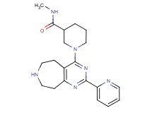 N-methyl-1-(2-pyridin-2-yl-6,7,8,9-tetrahydro-5H-pyrimido[4,5-d]azepin-4-yl)piperidine-3-carboxamide