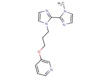 1-methyl-1'-[3-(pyridin-3-yloxy)propyl]-1H,1'H-2,2'-biimidazole