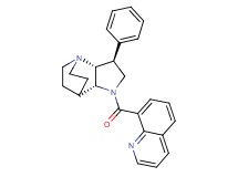 (2R*,3S*,6R*)-3-phenyl-5-(8-quinolinylcarbonyl)-1,5-diazatricyclo[5.2.2.0~2,6~]undecane