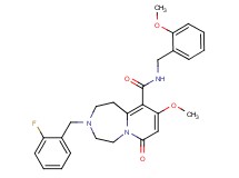 3-(2-fluorobenzyl)-9-methoxy-N-(2-methoxybenzyl)-7-oxo-1,2,3,4,5,7-hexahydropyrido[1,2-d][1,4]diazepine-10-carboxamide