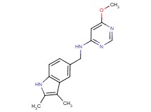 N-[(2,3-dimethyl-1H-indol-5-yl)methyl]-6-methoxypyrimidin-4-amine
