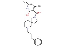 4,6-dimethyl-3-{[7-(3-phenylpropyl)-2,7-diazaspiro[4.5]dec-2-yl]carbonyl}-2-pyridinol