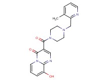 9-hydroxy-3-({4-[(3-methyl-2-pyridinyl)methyl]-1-piperazinyl}carbonyl)-4H-pyrido[1,2-a]pyrimidin-4-one