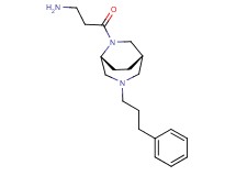 {3-oxo-3-[rel-(1S,5R)-3-(3-phenylpropyl)-3,6-diazabicyclo[3.2.2]non-6-yl]propyl}amine dihydrochloride