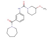 N-[3-(azepan-1-ylcarbonyl)phenyl]-3-methoxypiperidine-1-carboxamide