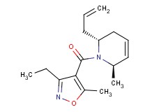 (2R*,6R*)-2-allyl-1-[(3-ethyl-5-methylisoxazol-4-yl)carbonyl]-6-methyl-1,2,3,6-tetrahydropyridine