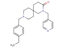 9-(4-ethylbenzyl)-2-(pyridin-4-ylmethyl)-2,9-diazaspiro[5.5]undecan-3-one