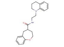 N-[2-(3,4-dihydroquinolin-1(2H)-yl)ethyl]-2,3,4,5-tetrahydro-1-benzoxepine-4-carboxamide