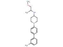 N-(2-methoxy-1-methylethyl)-1-(3'-methyl-4-biphenylyl)-4-piperidinamine