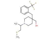 {1-[1-methyl-2-(methylthio)ethyl]-4-[2-(trifluoromethyl)benzyl]-4-piperidinyl}methanol