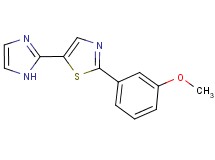 5-(1H-imidazol-2-yl)-2-(3-methoxyphenyl)-1,3-thiazole