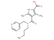 4-{[butyl(pyridin-3-ylmethyl)amino]carbonyl}-3,5-dimethyl-1H-pyrrole-2-carboxylic acid