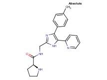 N-{[4-(4-methylphenyl)-5-(2-pyridinyl)-1H-imidazol-2-yl]methyl}-L-prolinamide hydrochloride