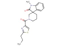 1-methyl-1'-[(2-propyl-1,3-thiazol-4-yl)carbonyl]spiro[indole-3,3'-piperidin]-2(1H)-one