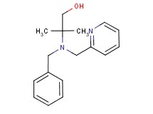 2-[benzyl(pyridin-2-ylmethyl)amino]-2-methylpropan-1-ol