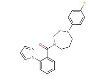 1-(4-fluorophenyl)-4-[2-(1H-pyrazol-1-yl)benzoyl]-1,4-diazepane