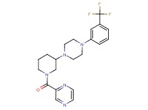 2-[(3-{4-[3-(trifluoromethyl)phenyl]-1-piperazinyl}-1-piperidinyl)carbonyl]pyrazine