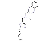 1-(2-butyl-1H-imidazol-4-yl)-N-methyl-N-(quinoxalin-2-ylmethyl)methanamine