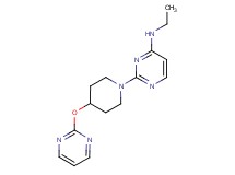 N-ethyl-2-[4-(pyrimidin-2-yloxy)piperidin-1-yl]pyrimidin-4-amine