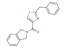 2-[(2-benzyl-1,3-thiazol-4-yl)carbonyl]isoindoline