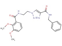 N-benzyl-1-{2-[(2,3-dimethoxybenzoyl)amino]ethyl}-1H-1,2,3-triazole-4-carboxamide