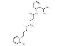 N-[3-(2-hydroxyphenyl)propyl]-N'-(2-isopropylphenyl)succinamide