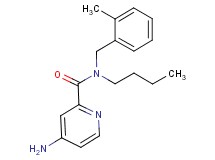 4-amino-N-butyl-N-(2-methylbenzyl)pyridine-2-carboxamide