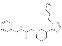 N-benzyl-2-[3-(1-butyl-1H-imidazol-2-yl)-1-piperidinyl]acetamide