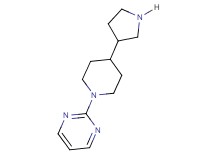 2-[4-(3-pyrrolidinyl)-1-piperidinyl]pyrimidine