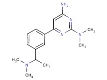 6-{3-[1-(dimethylamino)ethyl]phenyl}-N~2~,N~2~-dimethylpyrimidine-2,4-diamine