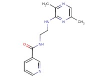 N-{2-[(3,6-dimethyl-2-pyrazinyl)amino]ethyl}nicotinamide