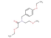 2-ethoxy-N-(4-ethoxybenzyl)-N-(2-methoxyethyl)acetamide