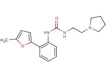 N-[2-(5-methyl-2-furyl)phenyl]-N'-(2-pyrrolidin-1-ylethyl)urea