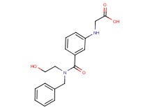 [(3-{[benzyl(2-hydroxyethyl)amino]carbonyl}phenyl)amino]acetic acid
