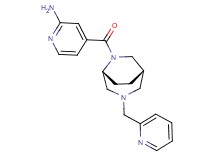 4-{[(1S*,5R*)-3-(pyridin-2-ylmethyl)-3,6-diazabicyclo[3.2.2]non-6-yl]carbonyl}pyridin-2-amine