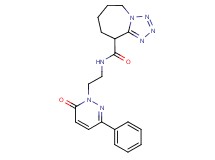 N-[2-(6-oxo-3-phenylpyridazin-1(6H)-yl)ethyl]-6,7,8,9-tetrahydro-5H-tetrazolo[1,5-a]azepine-9-carboxamide