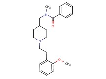 N-({1-[2-(2-methoxyphenyl)ethyl]-4-piperidinyl}methyl)-N-methylbenzamide