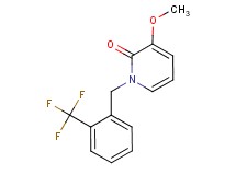 3-methoxy-1-[2-(trifluoromethyl)benzyl]pyridin-2(1H)-one